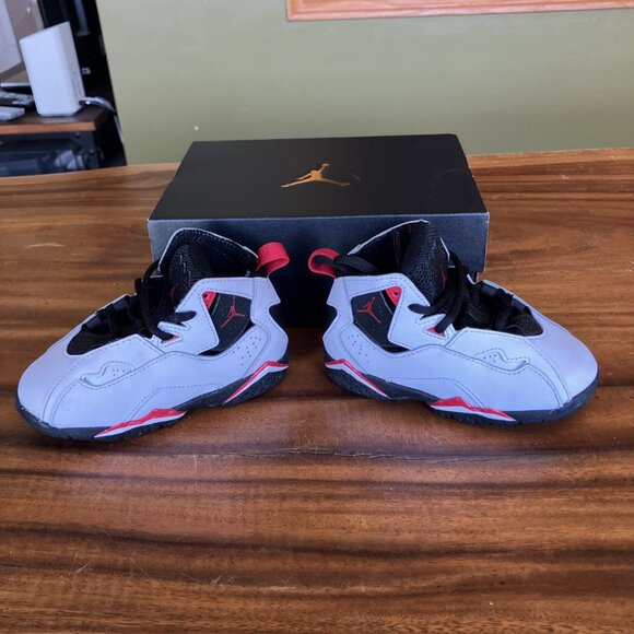 Nike Air Jordan True Flight (TD) 8c SHOES W/BOX ONLY - 343797 160 - Picture 1 of 14